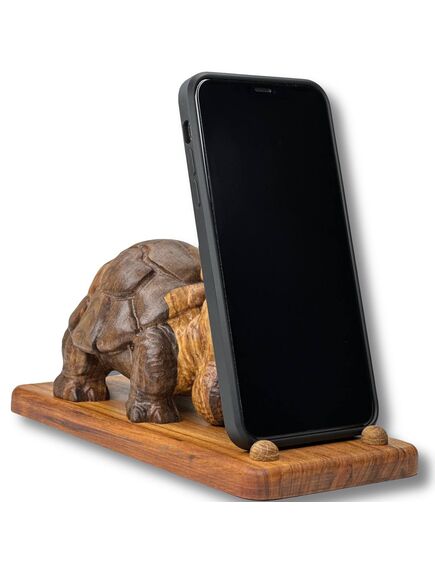 Подставка под телефон в виде черепахи "ЧленаПаха" , изображение 2