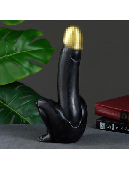 Статуэтка "Русский стандарт" черный, 30х14х11см , изображение 3