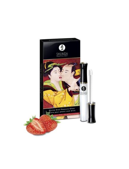 Блеск для губ "Божественное удовольствие. Клубника и шампанское" 10МЛ. , изображение 2