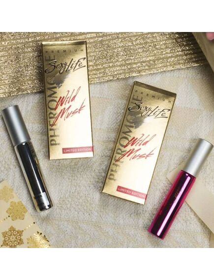 Духи масляные с феромонами Sexy Life Wild Musk № 04, мужские - философия аромата Shaik 77 , изображение 5