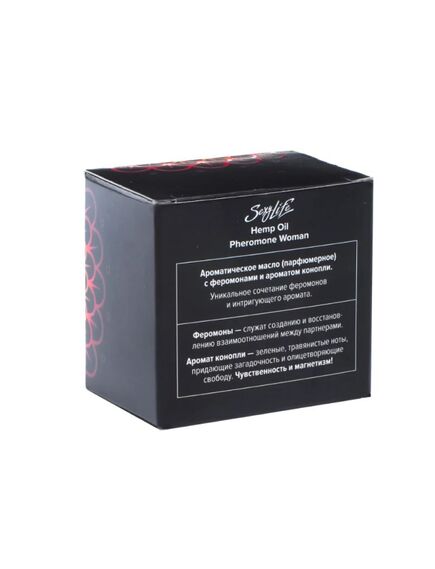 Ароматическое масло c феромонами Sexy Life Hemp Oil for woman для женщин , изображение 3
