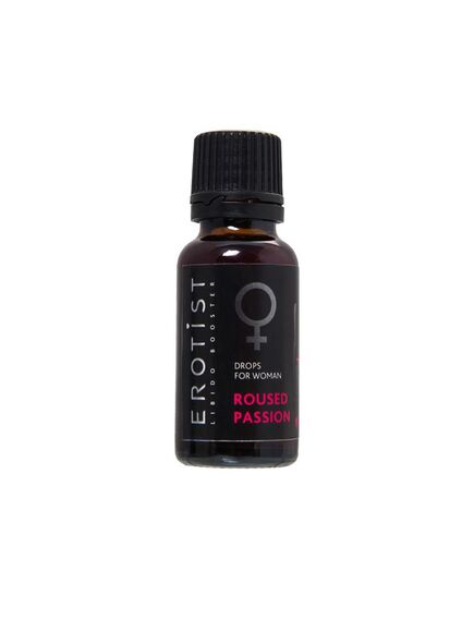 Возбуждающие капли Erotist ROUSED PASSION, для женщин, 20мл , изображение 3