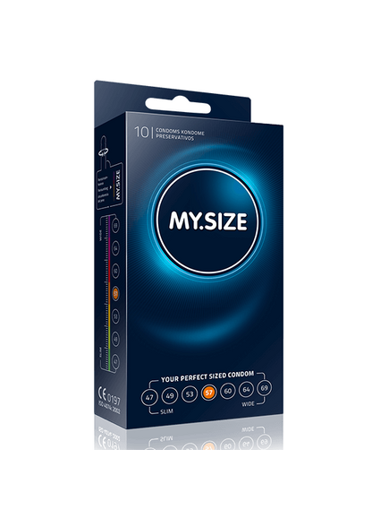 Презервативы увеличенного размера MY.SIZE 57, 10 шт 
