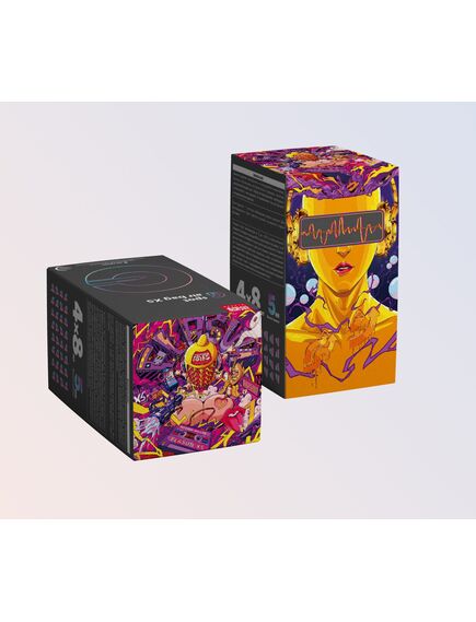 Презервативы ультратонкие с пупырышками "Elasun" 