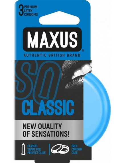 Презервативы классические Maxus Classic, 3 шт 