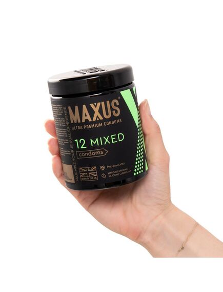 Презервативы набор MAXUS Mixed X-Edition, 12 шт , изображение 2