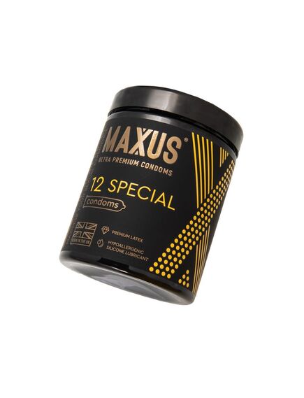Презервативы точечно-ребристые Maxus X-Editionl, 12 шт 
