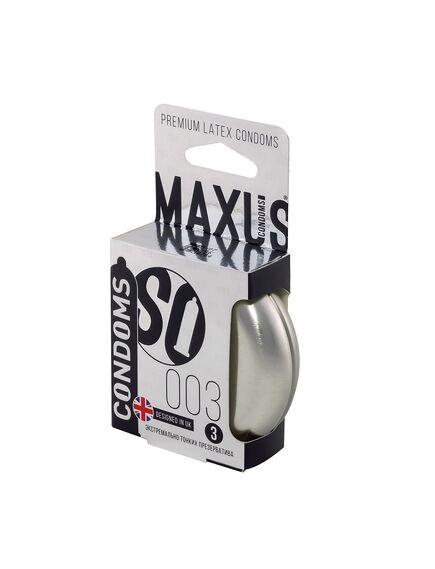 Презервативы Экстремально тонкие Maxus 003, 3 шт , изображение 3