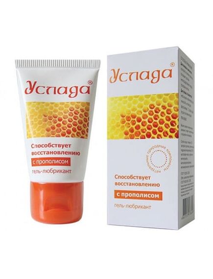 Гель-лубрикант "услада с прополисом" 30г 
