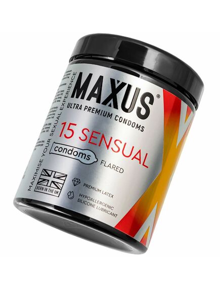 Анатомические презервативы Maxus Sensual X-Edition, 15 шт. , изображение 3