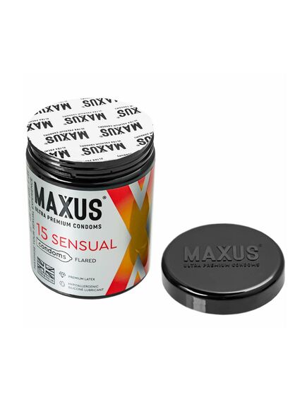 Анатомические презервативы Maxus Sensual X-Edition, 15 шт. , изображение 4