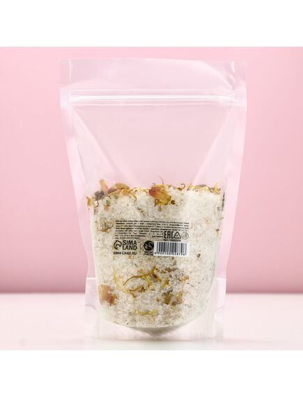 Соль для ванны с лепестками розы и календулы, 400 г , изображение 3