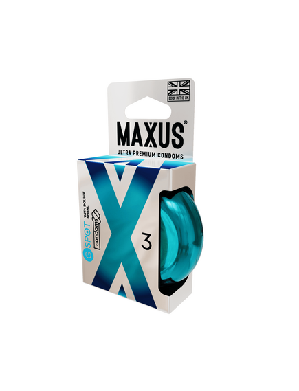 Презервативы MAXUS G spot, двойная спираль, 3 шт , изображение 2