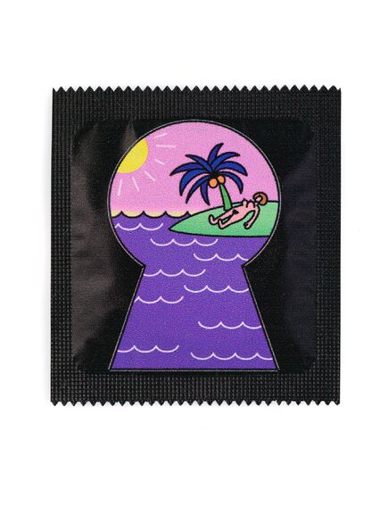 Ультратонкие презервативы "Ёска INDIGO Sensitive" 7 шт. , изображение 2