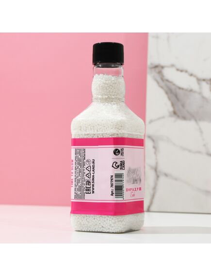 Жемчуг для ванны GRL BOSS, 190 г, аромат медового мусса, ЧИСТОЕ СЧАСТЬЕ , изображение 2