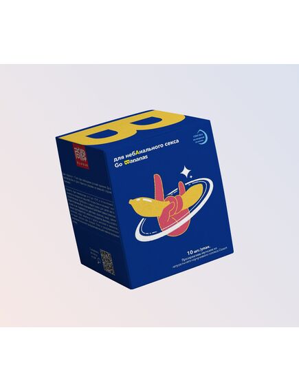 Презервативы ароматизированные со вкусом "Банан" Elasun 10 штку 