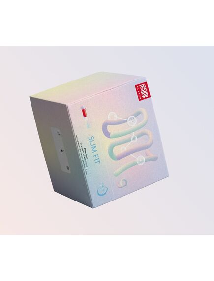 Презервативы ультратонкие "Elasun" 60 штук, смазка на водной основе 