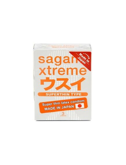 Презервативы ультратонкие Sagami Xtreme, 3 шт 