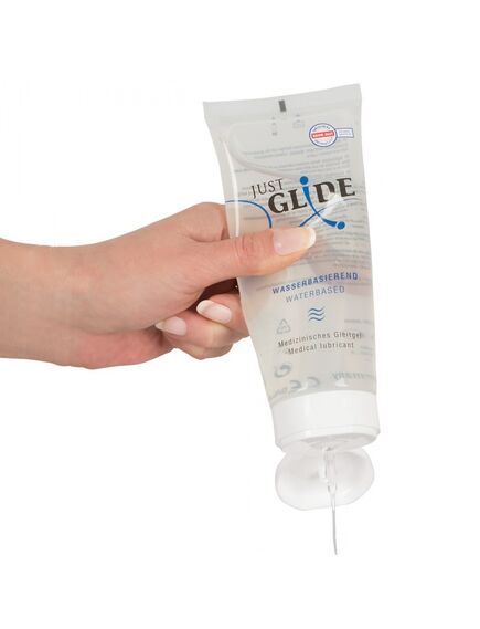 Анальная смазка Justglide, 200 мл, Выберите обьём: 200 мл , изображение 2