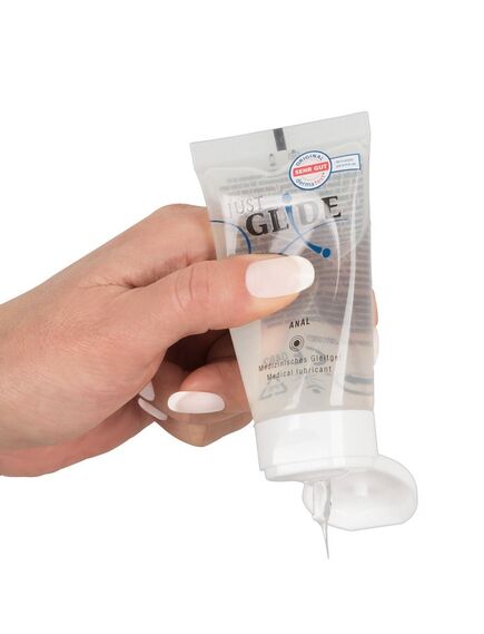 Анальная смазка Justglide, 50 мл, Выберите обьём: 50мл , изображение 2
