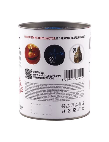 Презервативы Maxus So Much Sex Sensitive, 100 шт , изображение 4