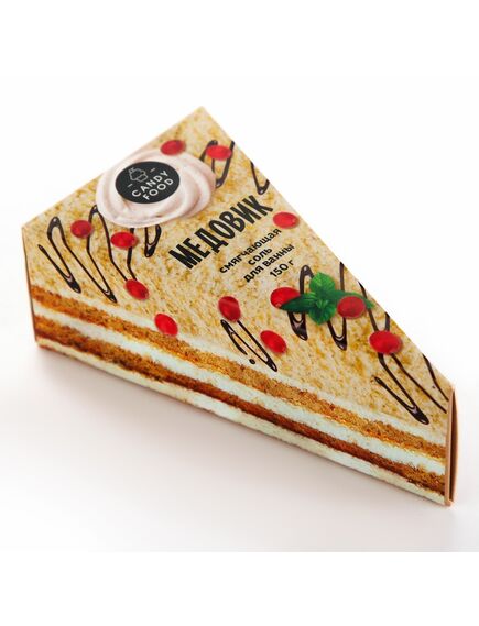 Соль для ванны, 150 г, аромат медовика, CANDY FOOD , изображение 2