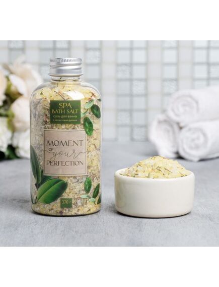 Соль для ванны с лепестками душицы Moment of your perfection, 370 г, BEAUTY FОХ 