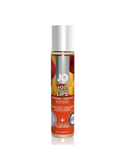 Вкусовой лубрикант Персик на водной основе JO Flavored Peachy Lips 1oz (30 мл) 