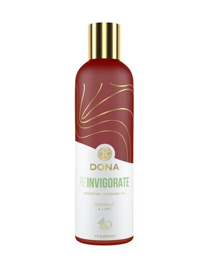 Массажное масло Dona «Кокос и лайм», 120 мл 