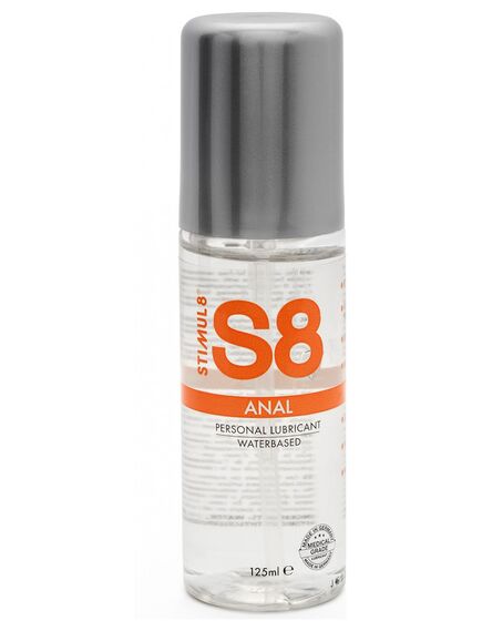 Анальная смазка на водной основе S8 Anal Lube - 125 мл 