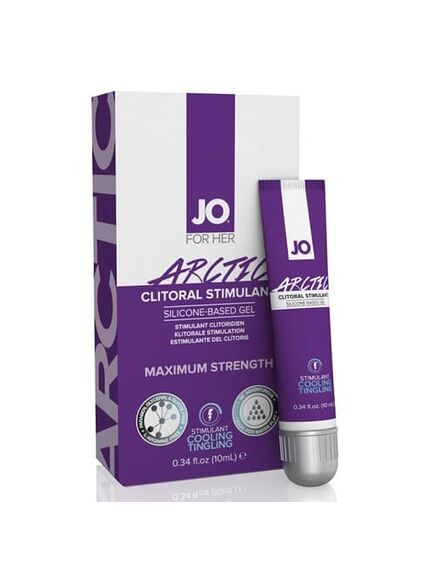 Стимулирующий гель для клитора, охлаждающий сильного действия JO ARCTIC , 10 мл 