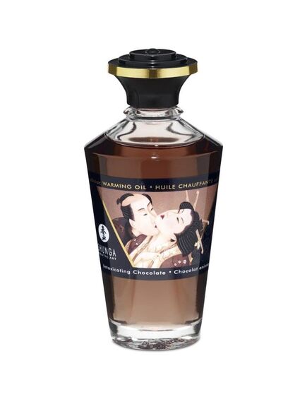 Съедобное интимное массажное масло с разогревающим эффектом "Пьянящий Шоколад" 100 мл. , изображение 3