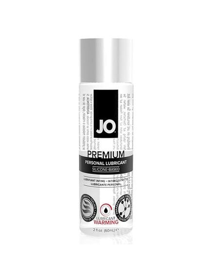 Классический возбуждающий лубрикант на силиконовой основе JO Premium Warming, 2 oz (60мл.) 