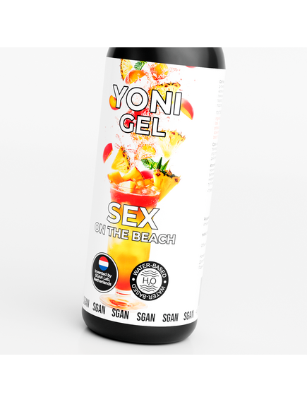 Лубрикант для орального секса SGAN YONI GEL со вкусом коктейля секс на пляже, 100 мл , изображение 2