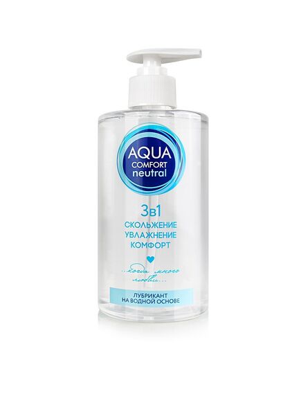 Лубрикант на водной основе AQUA COMFORT hot secret NEUTRAL 440 г 