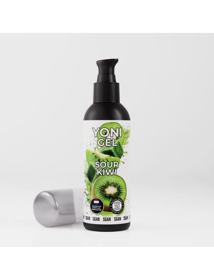 Лубрикант для орального секса SGAN YONI GEL со вкусом кислого киви, 100 мл , изображение 2