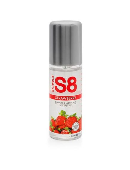 Гель-смазка stimul8 Strawberry Lube, 125 мл 