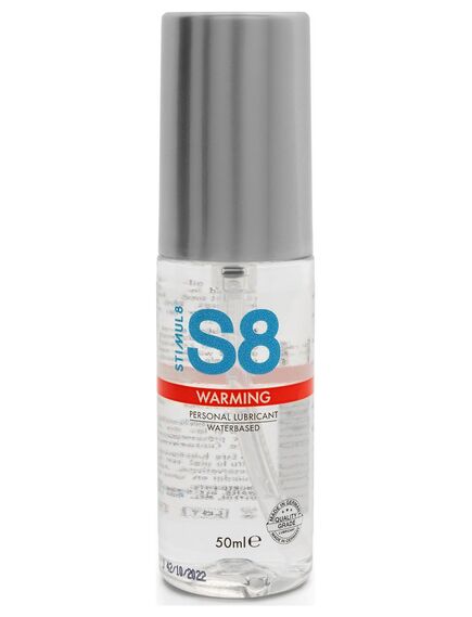 Согревающий лубрикант на водной основе Stimul8 Warming Lube - 50 мл 