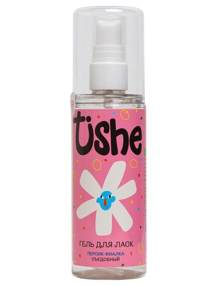 Съедобный лубрикант на водной основе Tishe с ароматом персика и фиалки - 125 мл 