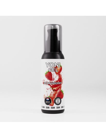 Лубрикант для орального секса SGAN YONI GEL со вкусом клубники, 100 мл 