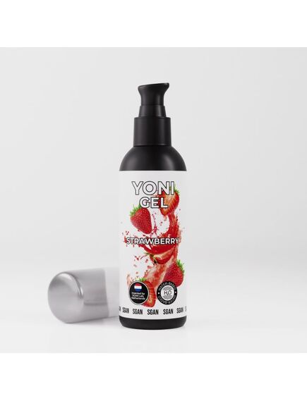 Лубрикант для орального секса SGAN YONI GEL со вкусом клубники, 100 мл , изображение 2
