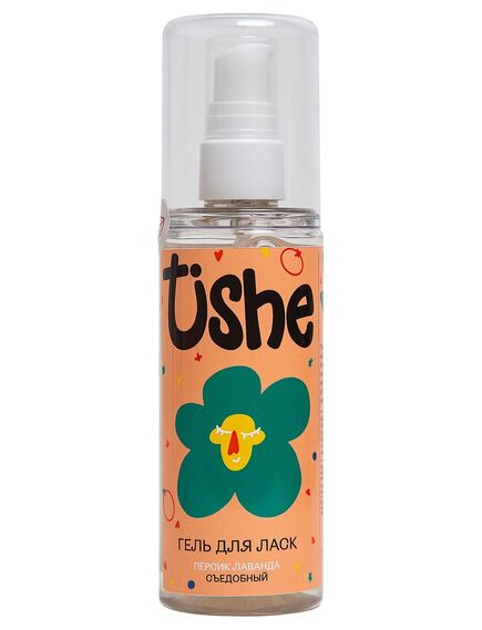 Съедобный лубрикант на водной основе Tishe с ароматом персика и лаванды - 125 мл 