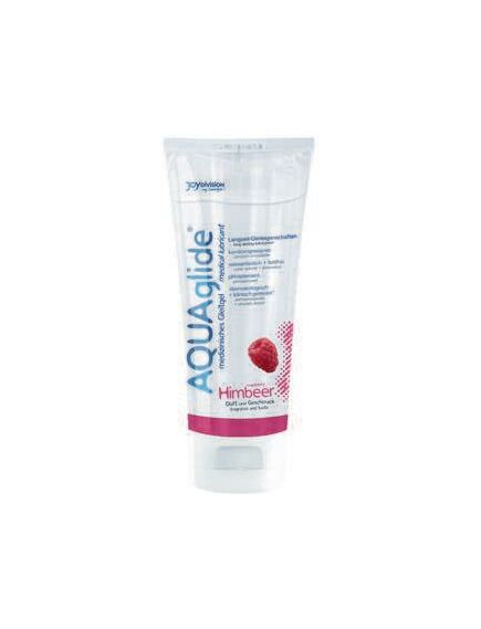 Смазка JoyDivision AQUAglide со вкусом малины, 100 мл, Выберите аромат: Малина 