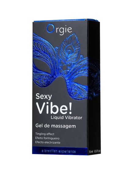 ORGIE Sexy Vibe Liquid Vibrator с эффектом вибрации, 15 мл , изображение 2