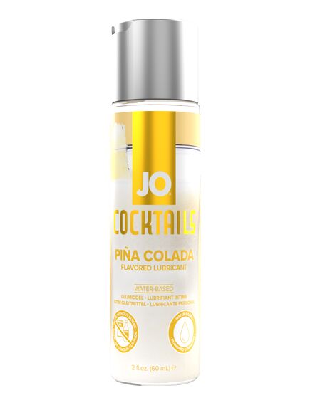 Вкусовой лубрикант JO H2O PINA COLADA Flavored lubricant 60 мл, Выберите аромат: Пинаколада 