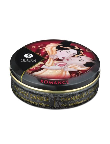 Массажная свеча «Клубника и шампанское», 30 мл , изображение 2