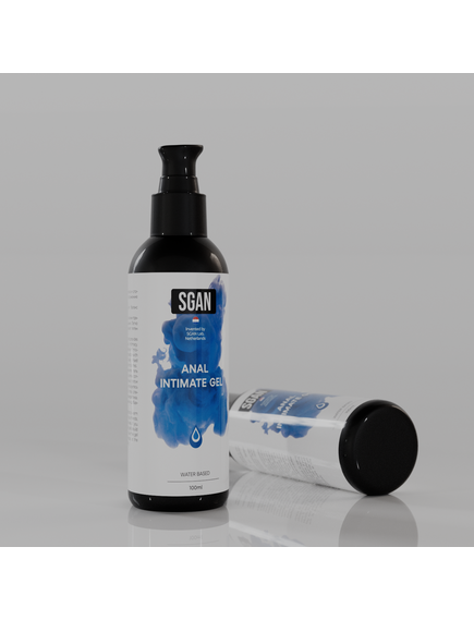 Лубрикант на водной основе для анального секса SGAN Sensual, 100 мл (NEW), Выберите обьём: 100мл , изображение 2