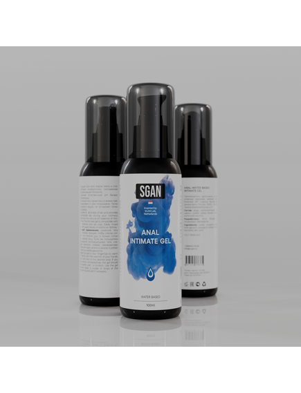 Лубрикант на водной основе для анального секса SGAN Sensual, 100 мл (NEW), Выберите обьём: 100мл , изображение 4