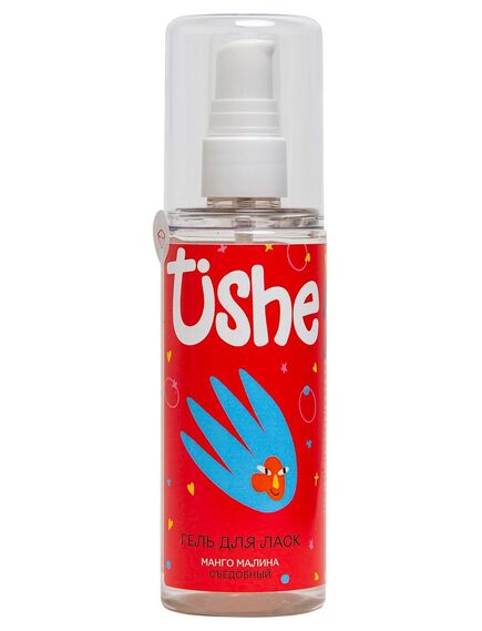 Съедобный лубрикант на водной основе Tishe с ароматом манго и малины - 125 мл 