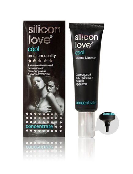 Гель-лубрикант SILICON LOVE COOL 30г, силиконовый с cool эффектом 